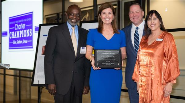  Lt. Governor Evette Named Charter Champion